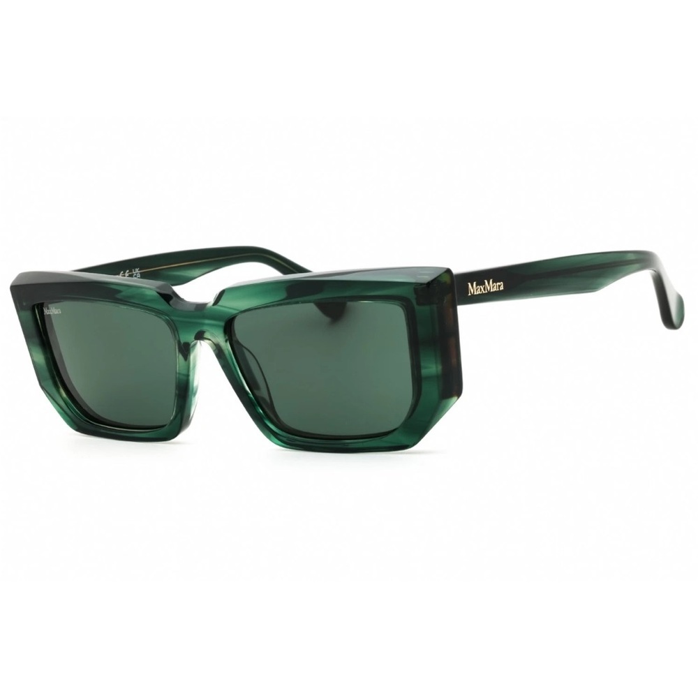 MAX MARA
SUNGLASSES, MM0126 98N GREEN UNISEX EYEWEAR NWC